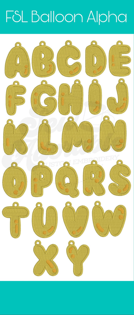 FSL Balloon Alpha Earrings