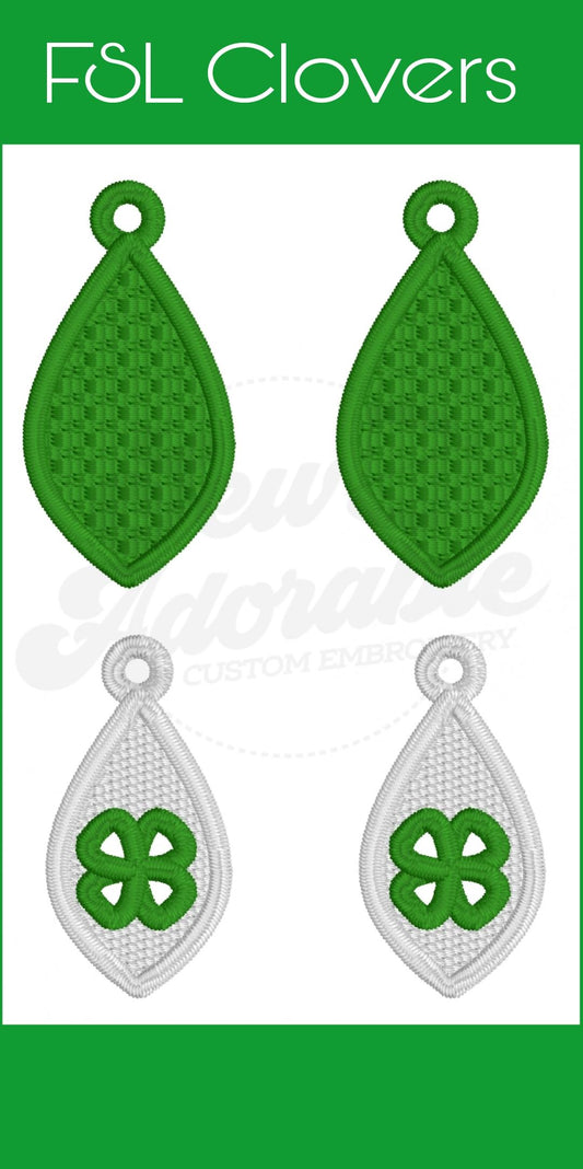 FSL Clover Layer Earrings