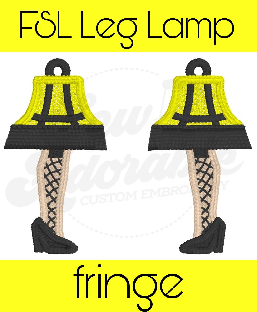 FSL Lamp Leg Earrings