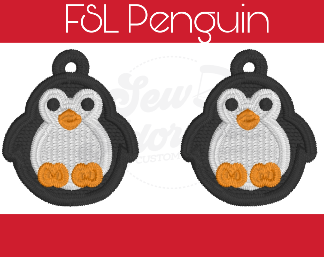 FSL Penguin Earrings