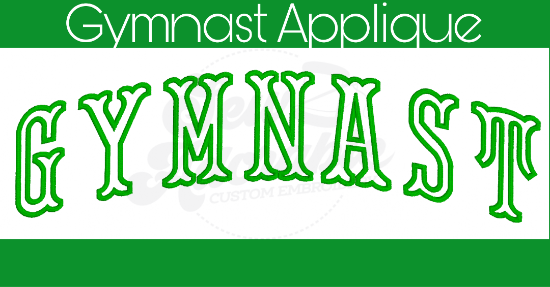 Gymnast Applique