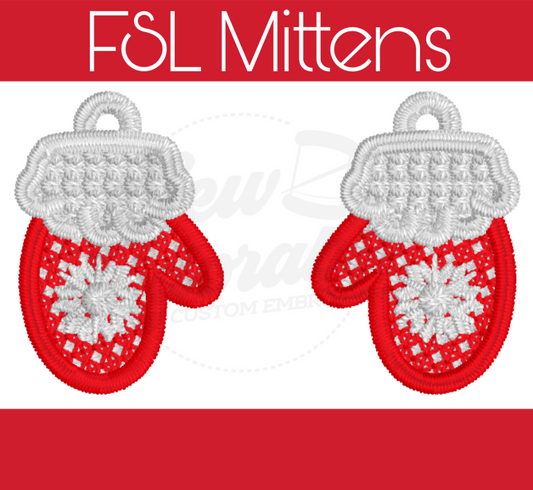 FSL Mitten Earrings
