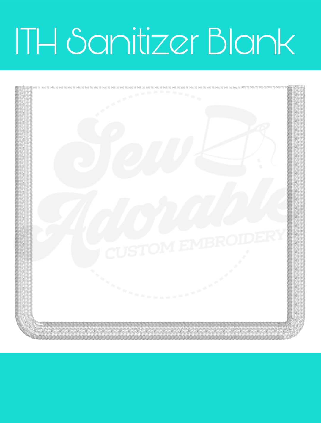 ITH - Sanitizer Spray Holder -Blank