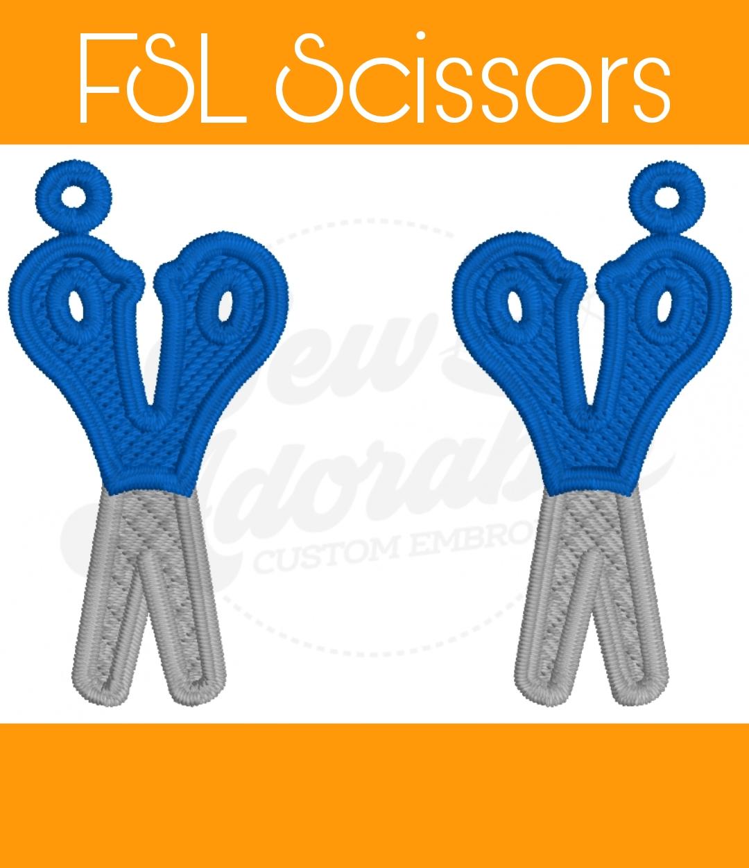 FSL Scissor Earrings