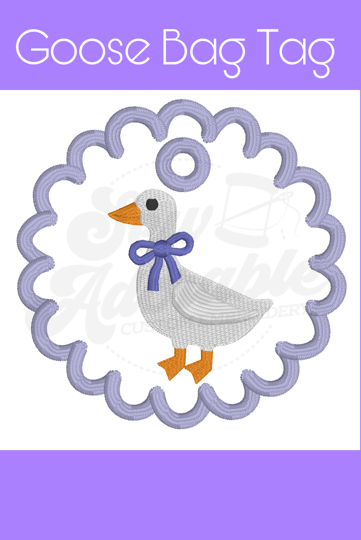 Goose Bag Tag- ITH