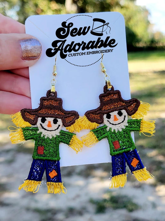FSL Scarecrow Earrings