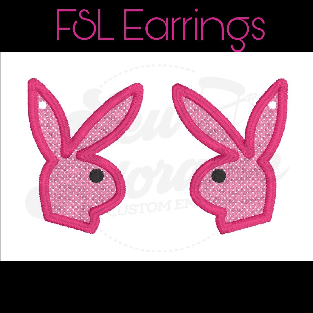 FSL Play Bunny Earrings