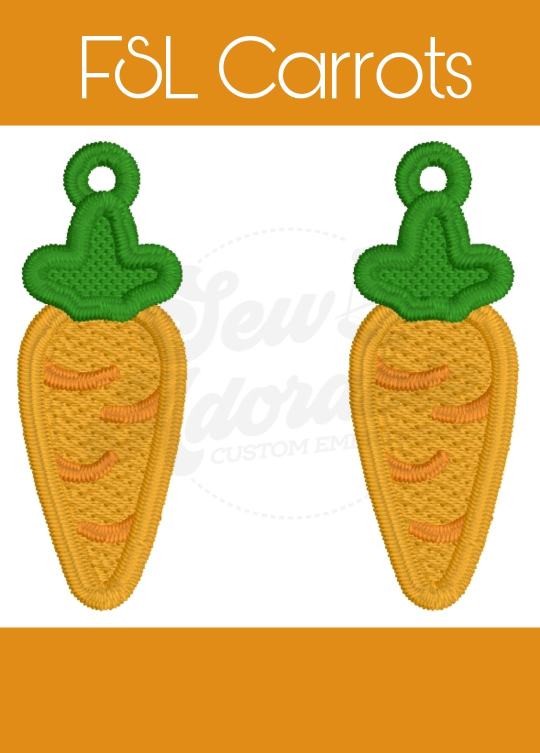 FSL Carrot Earrings