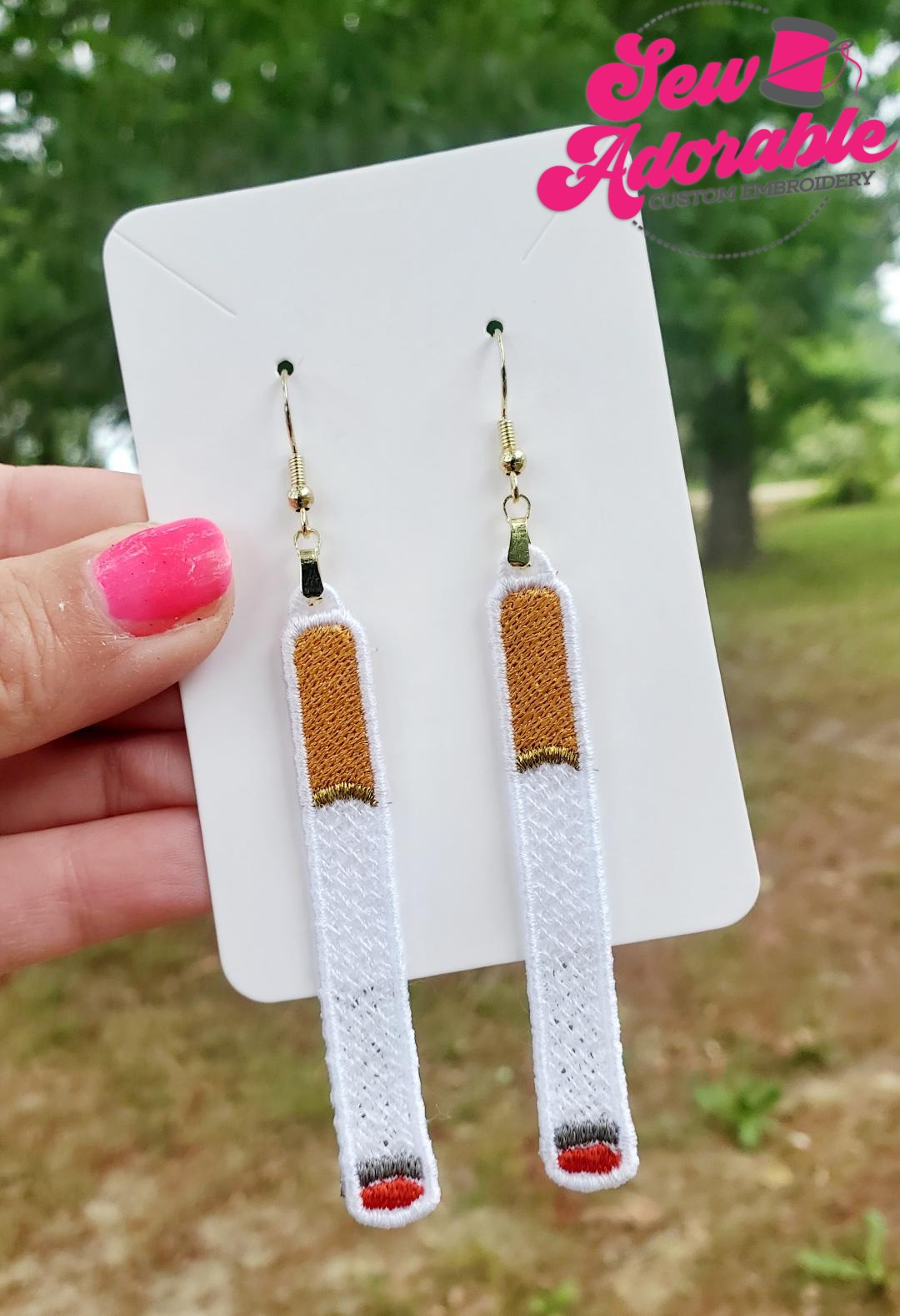 FSL Cigarette Earrings