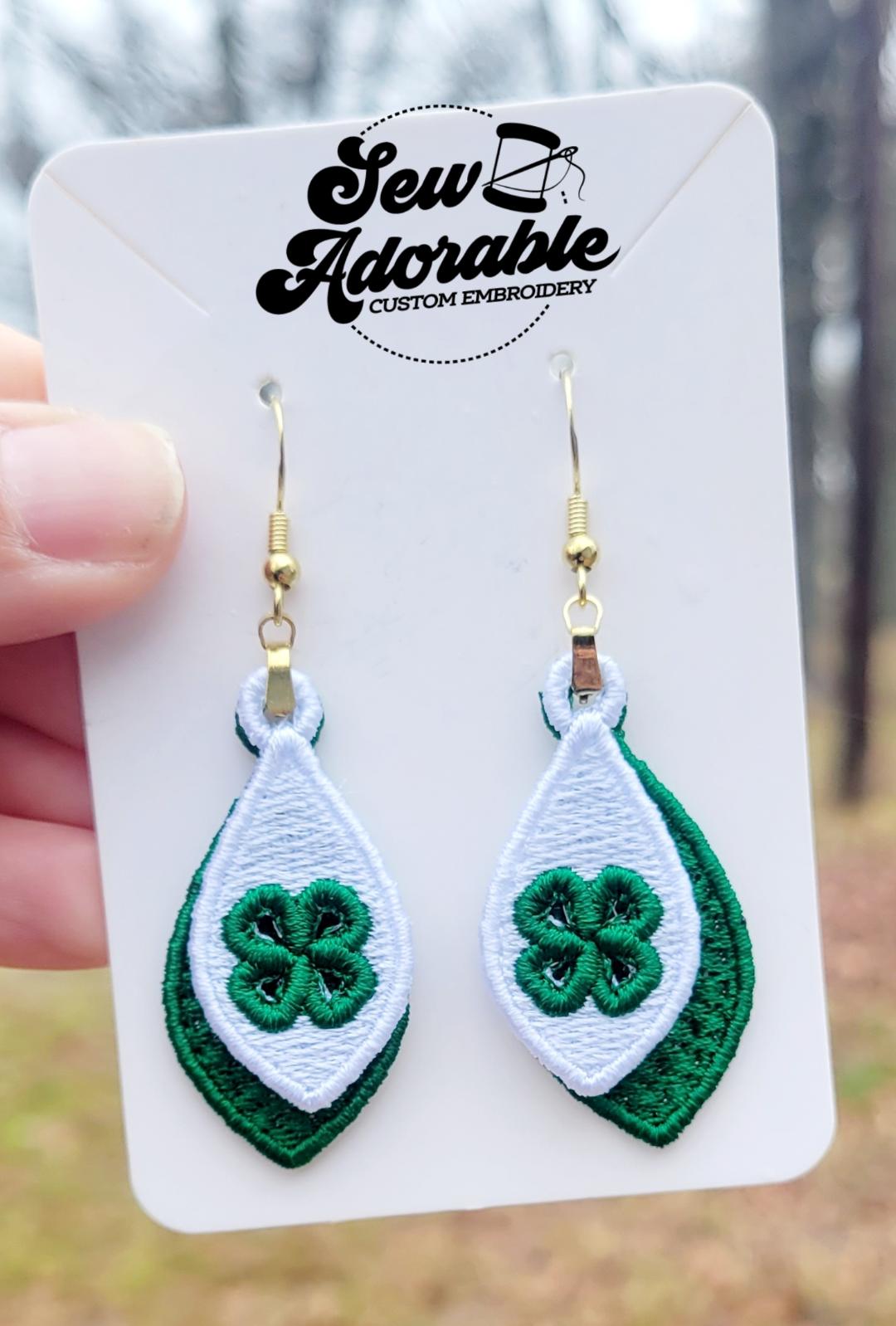 FSL Clover Layer Earrings