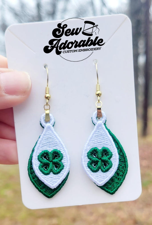 FSL Clover Layer Earrings