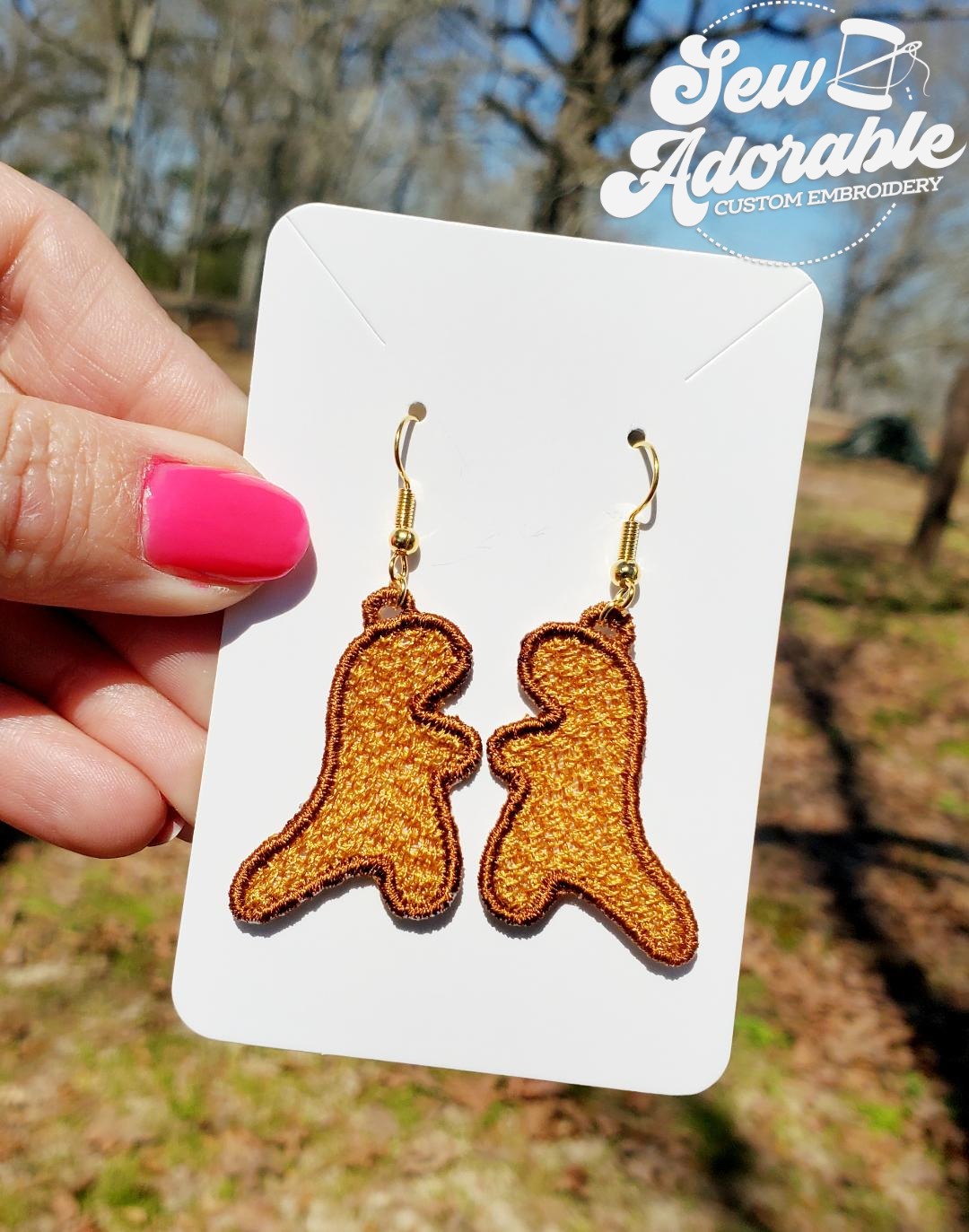 FSL Dino Nug 1 Earrings