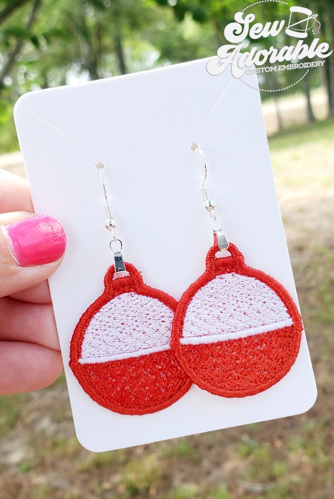 FSL Fishing Bobber Earrings