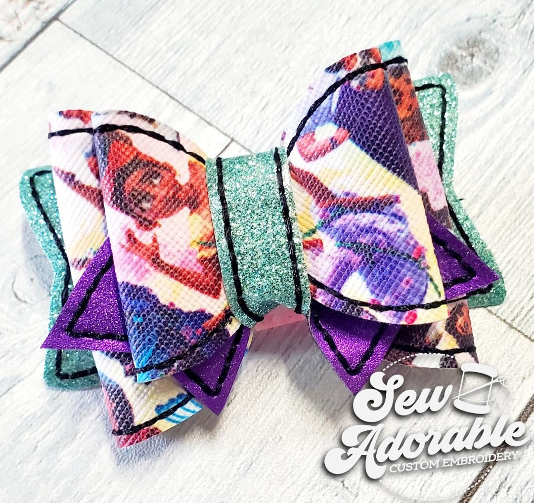 Layered Hair Bow