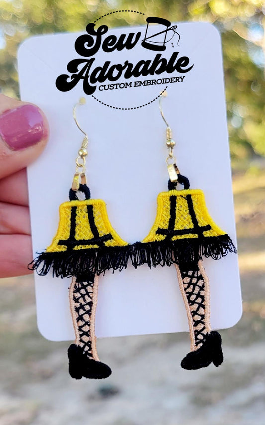 FSL Lamp Leg Earrings