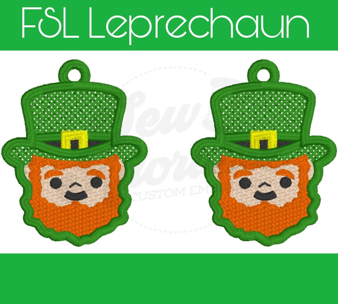 FSL Leprechaun Earrings