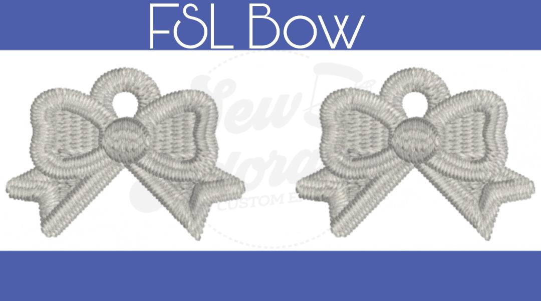 FSL Mini Bow Earrings