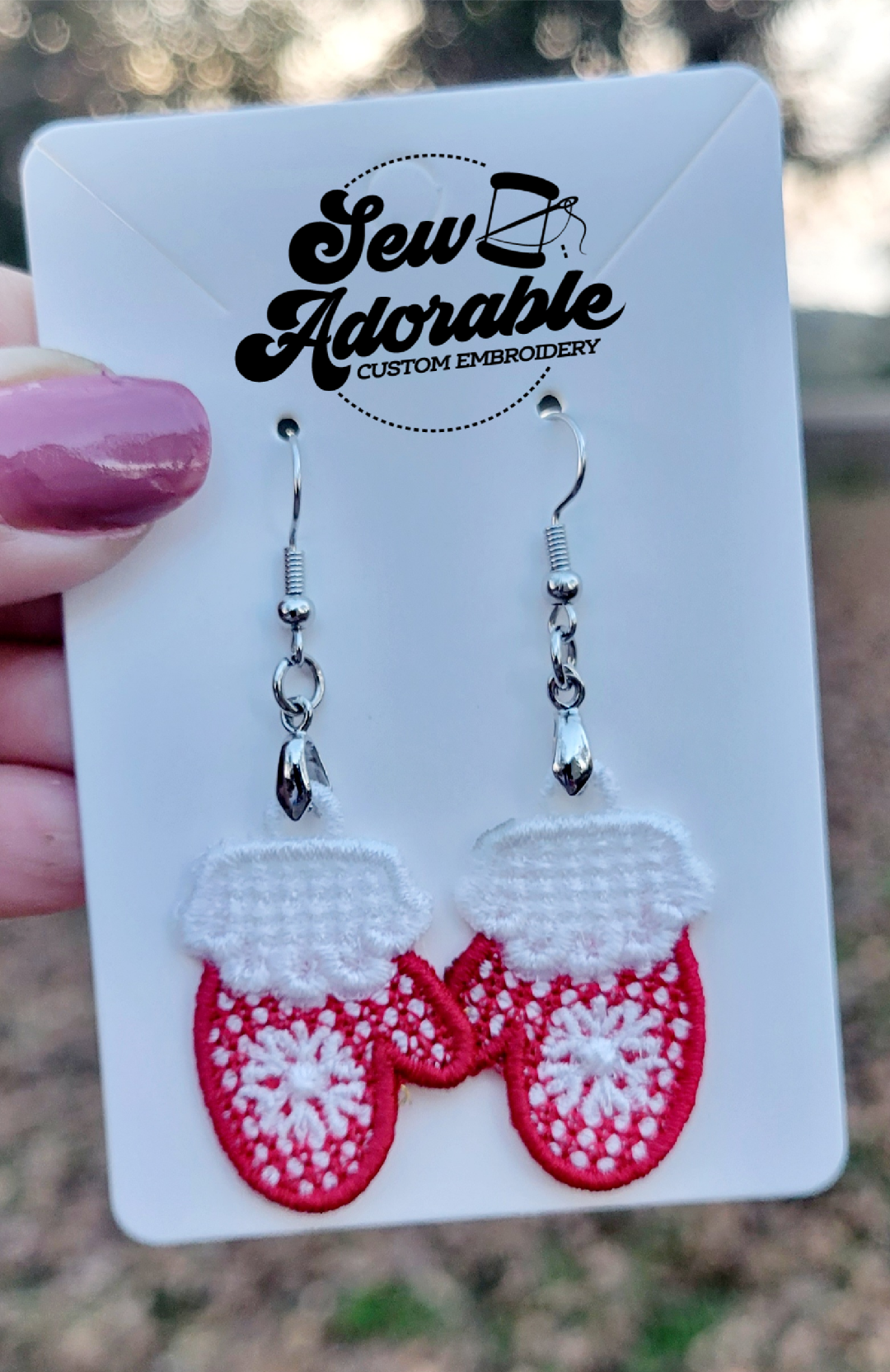 FSL Mitten Earrings