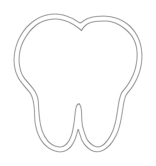 Molar Double Stack Applique