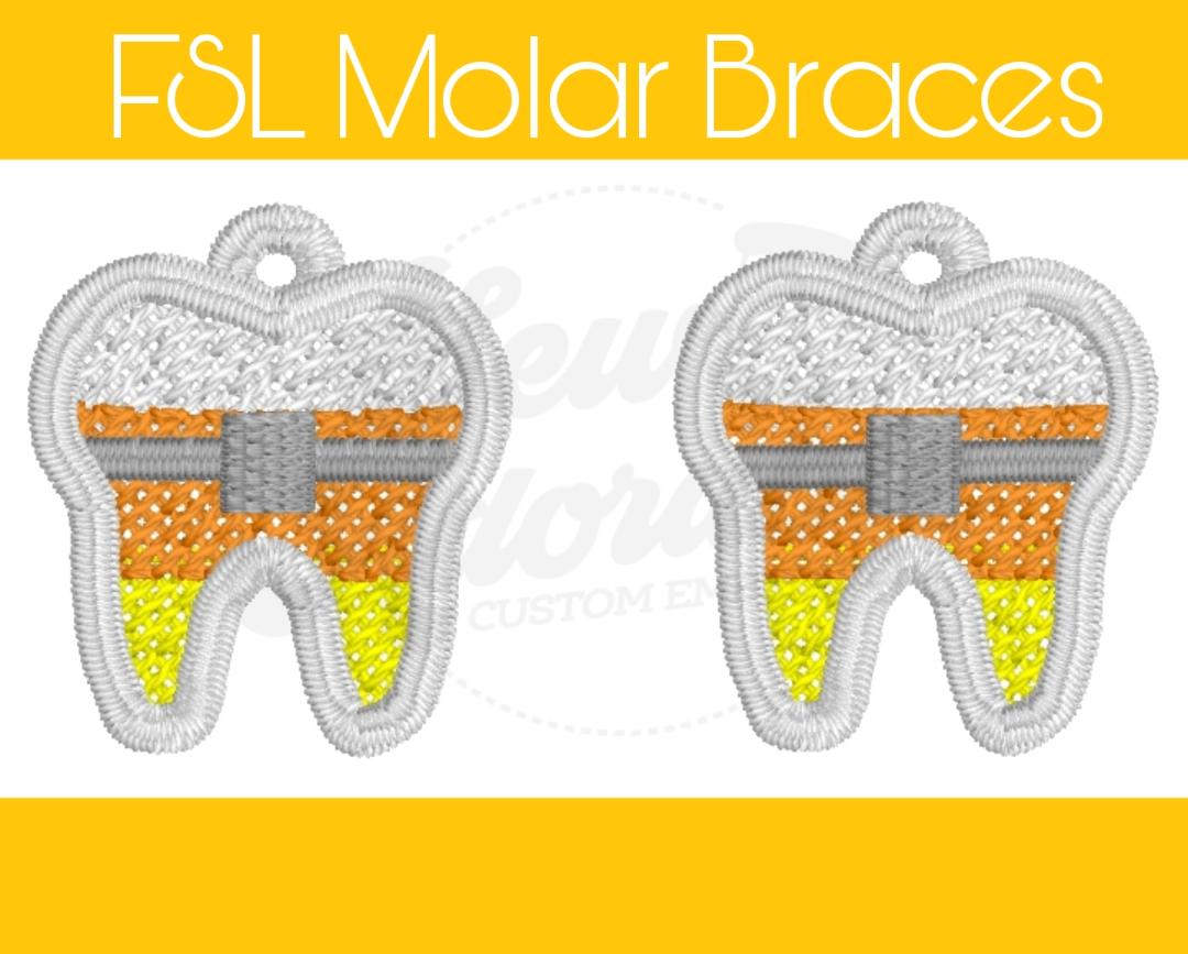 FSL Molar Tooth Earrings - Bundle