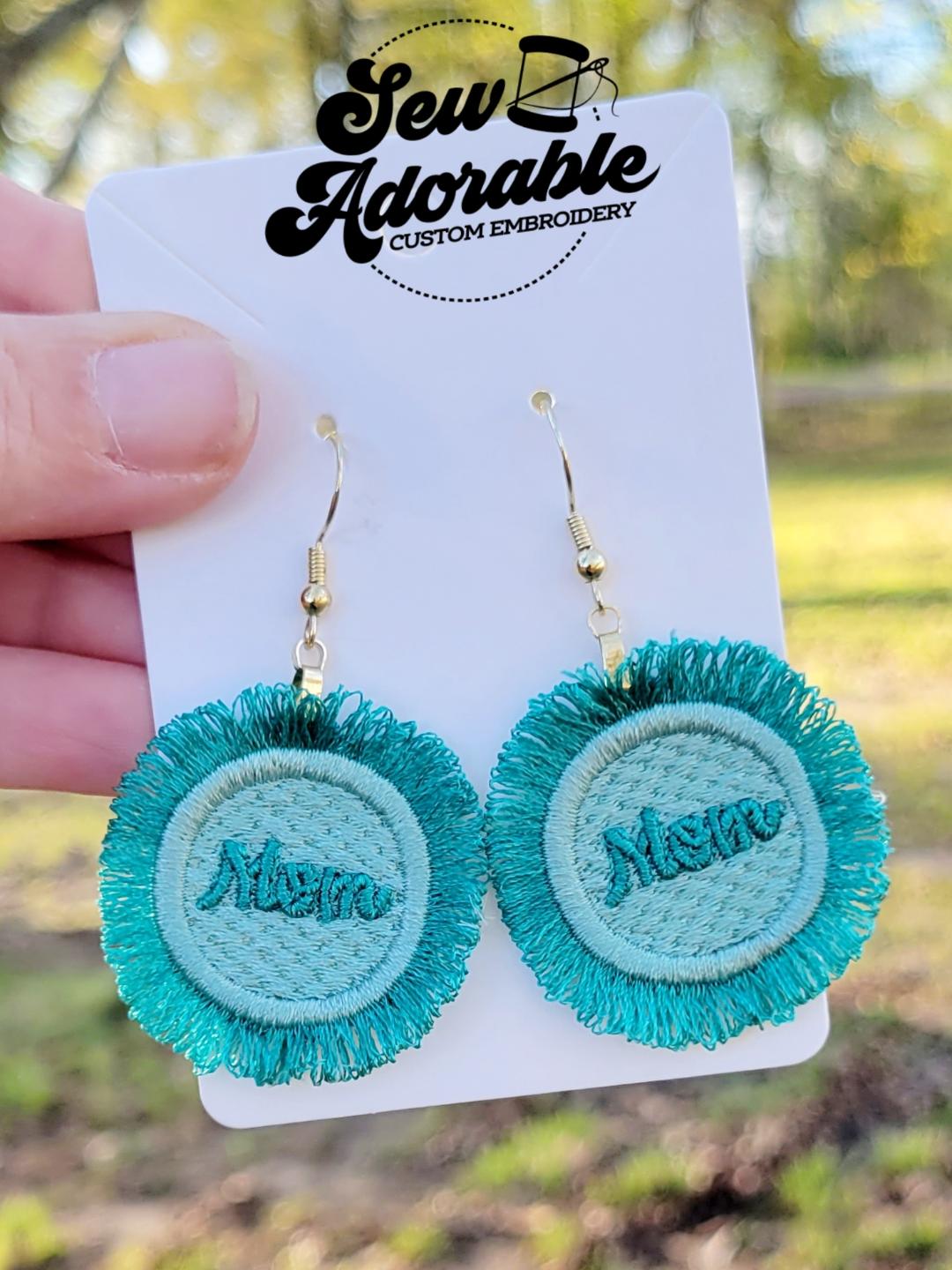 FSL Mom Fringe Earrings