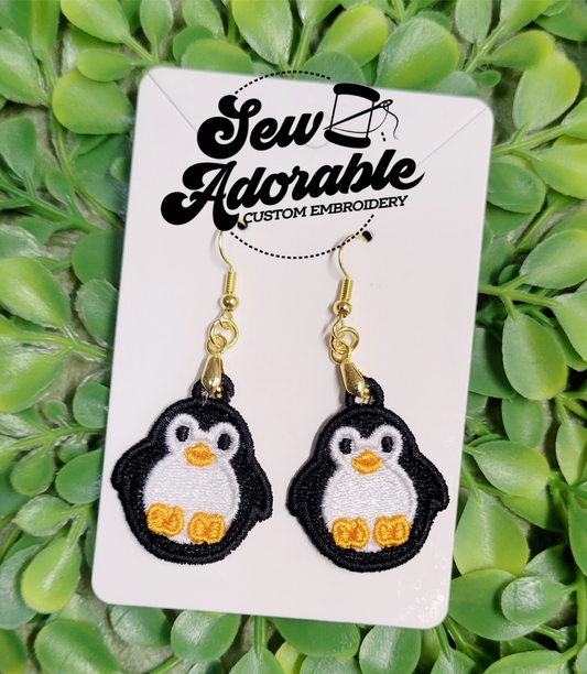 FSL Penguin Earrings