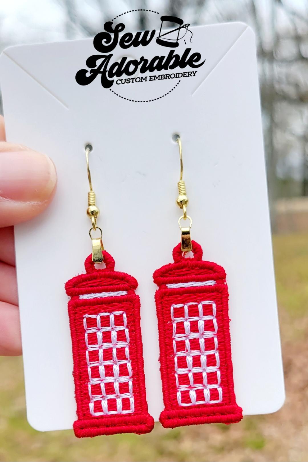 FSL Phonebooth Earrings