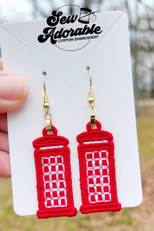 FSL Phonebooth Earrings