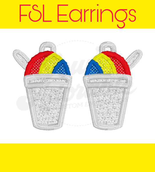 FSL Snowcone Earrings