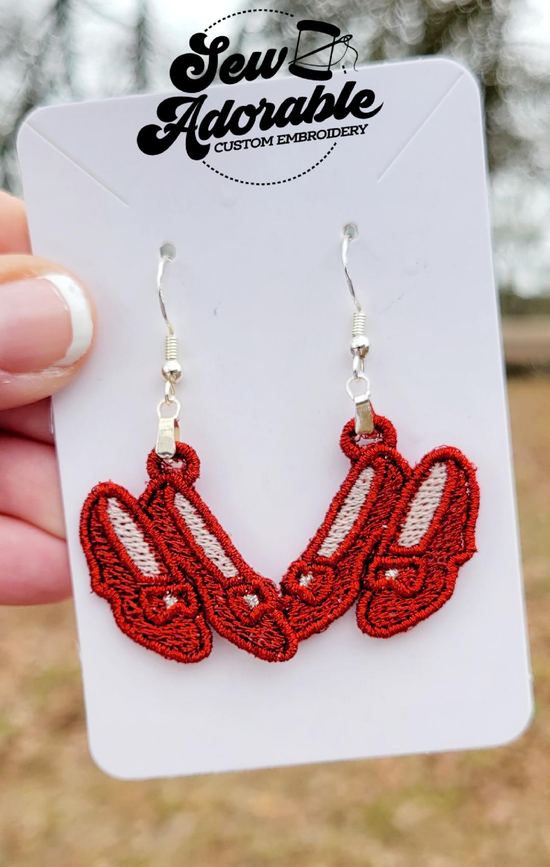 FSL Ruby Slippers Earrings