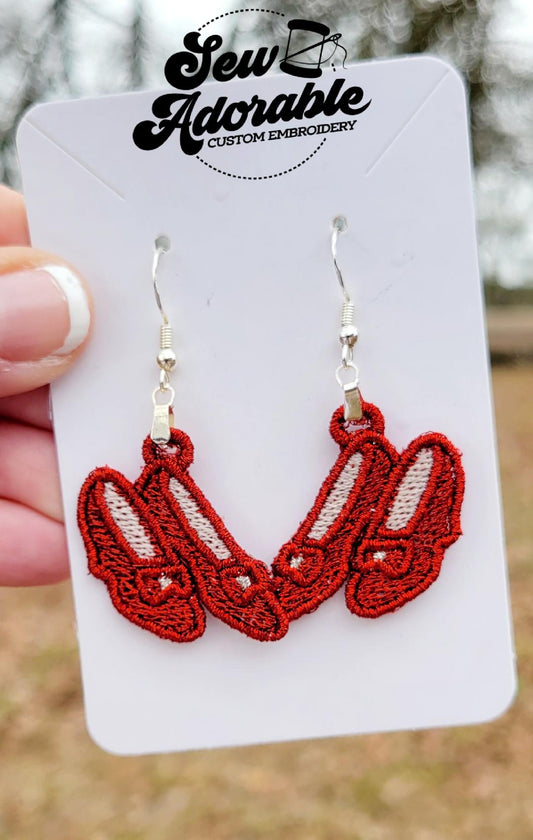 FSL Ruby Slippers Earrings
