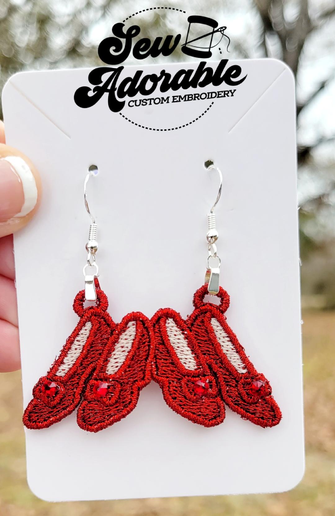 FSL Ruby Slippers Earrings