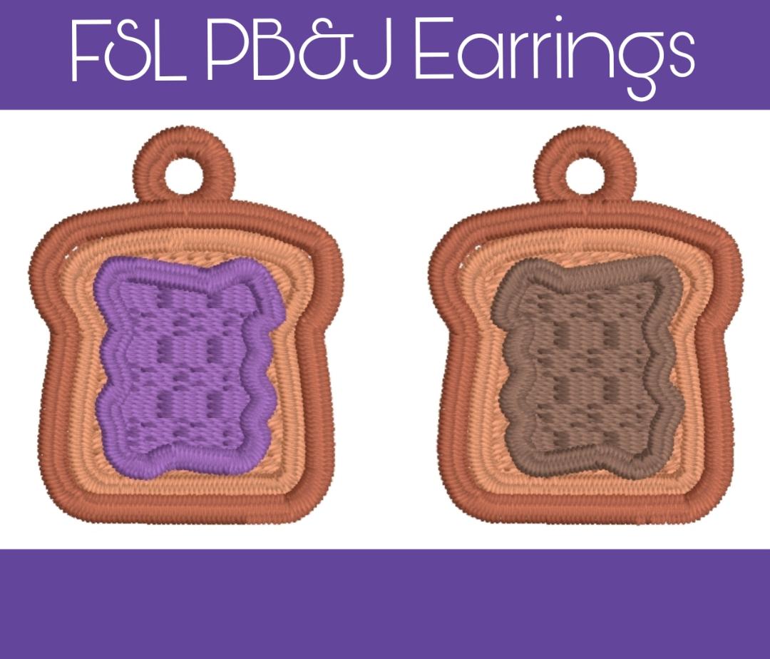 FSL PB&J Earrings