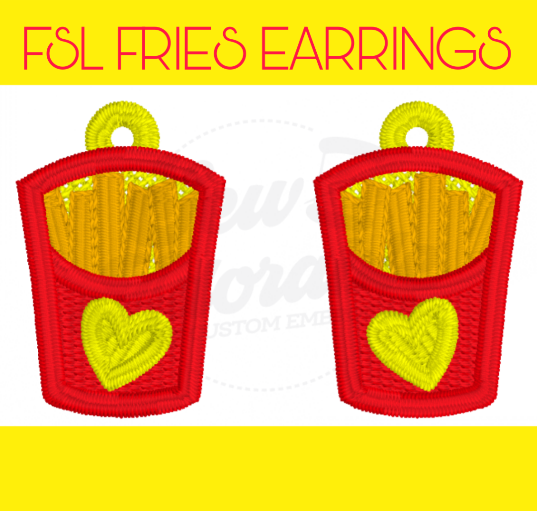 FSL French Fry Earrings