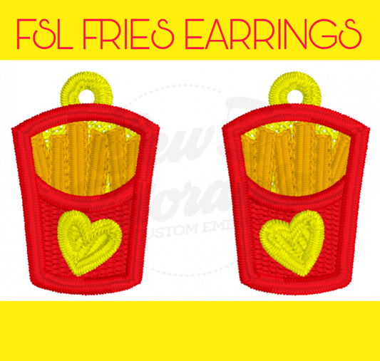 FSL French Fry Earrings