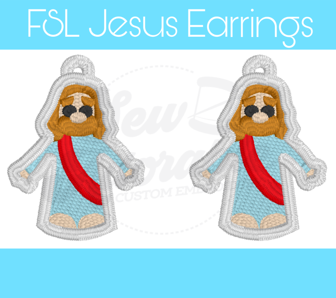 FSL Jesus Earrings