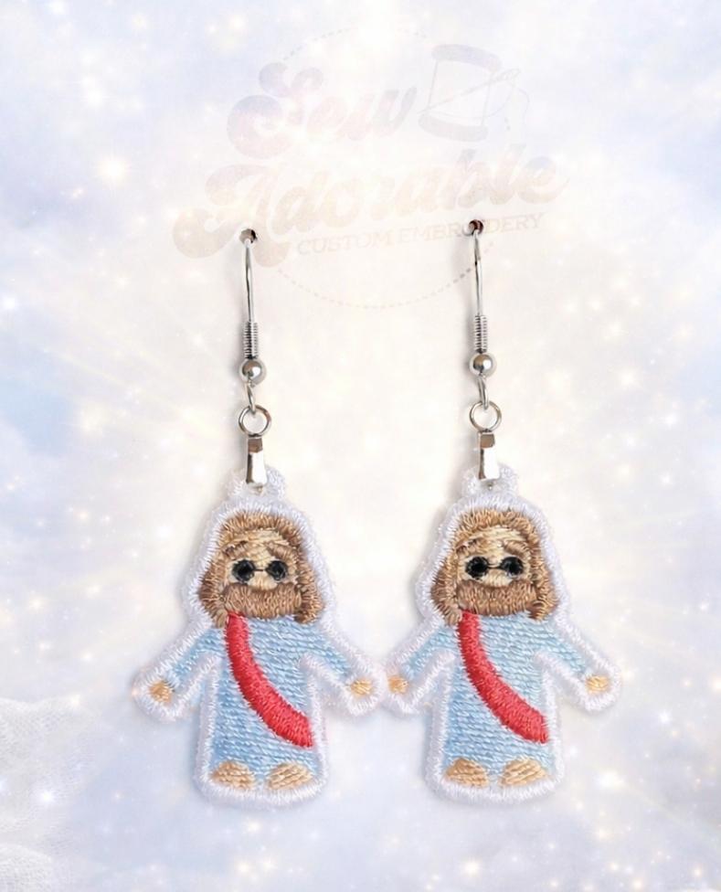 FSL Jesus Earrings