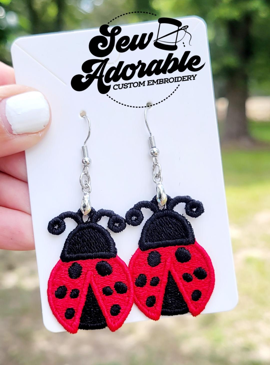 FSL Ladybug Earrings