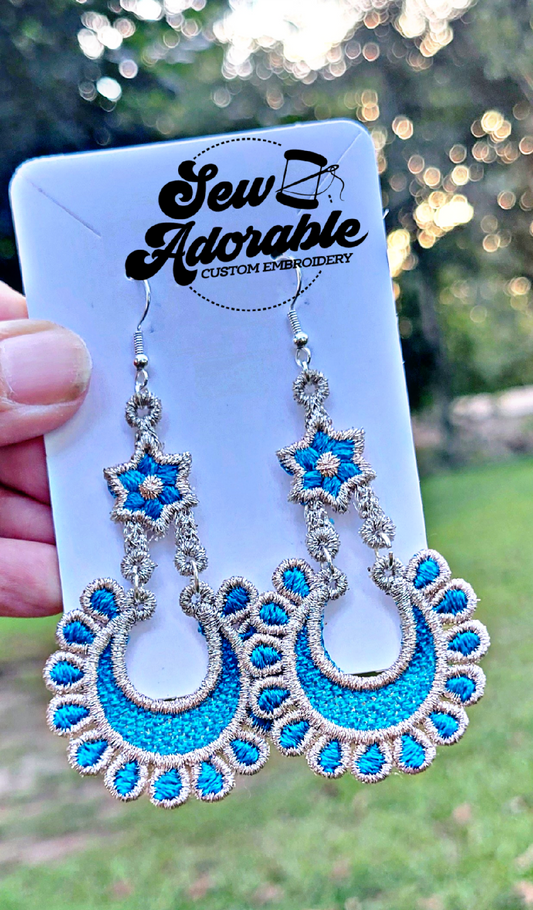 FSL Midnight Cowgirl Earrings