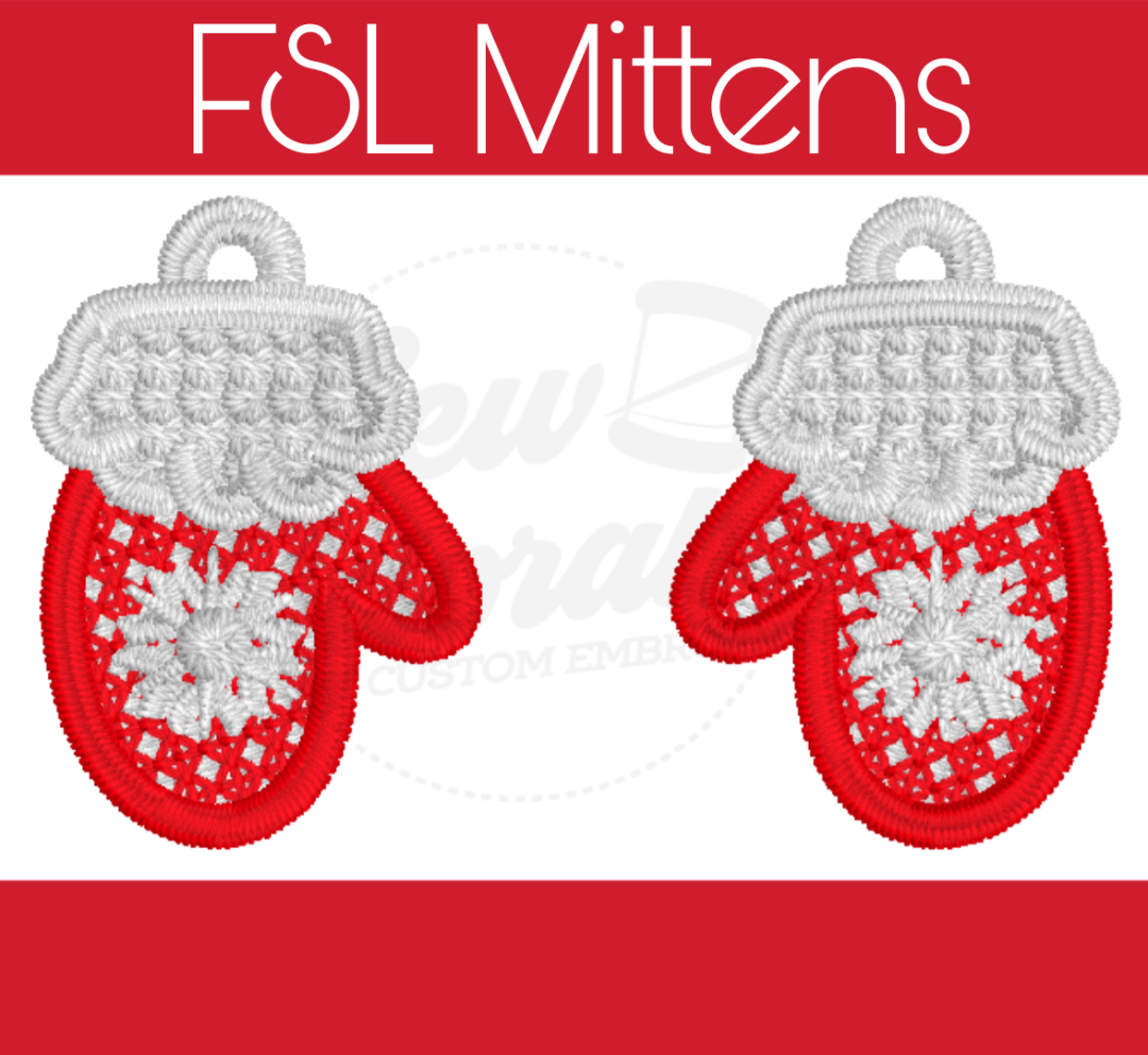 FSL Mitten Earrings