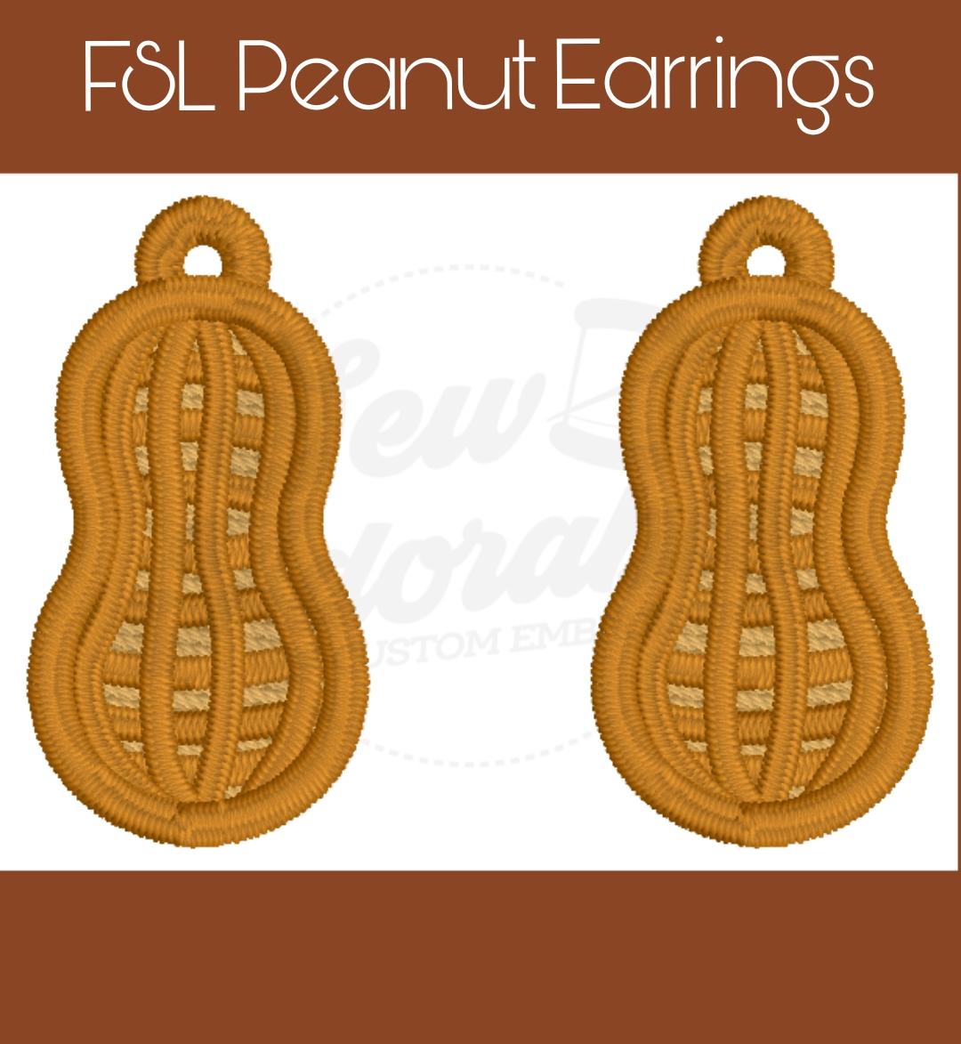 FSL Peanut Earrings