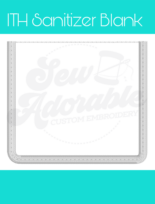 ITH - Sanitizer Spray Holder -Blank