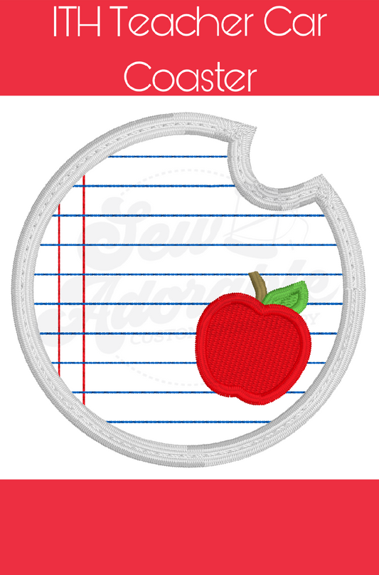 ITH Teacher Appreciation Car Coaster