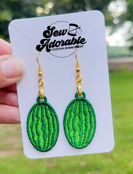 FSL Watermelon Earrings