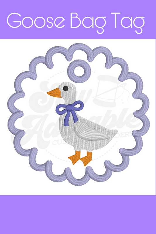 Goose Bag Tag- ITH