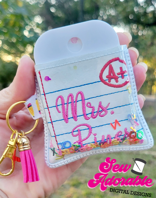 ITH - Sanitizer Spray Notebook Holder