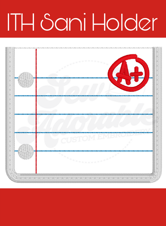 ITH - Sanitizer Spray Notebook Holder