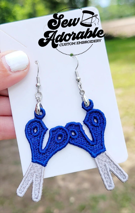 FSL Scissor Earrings