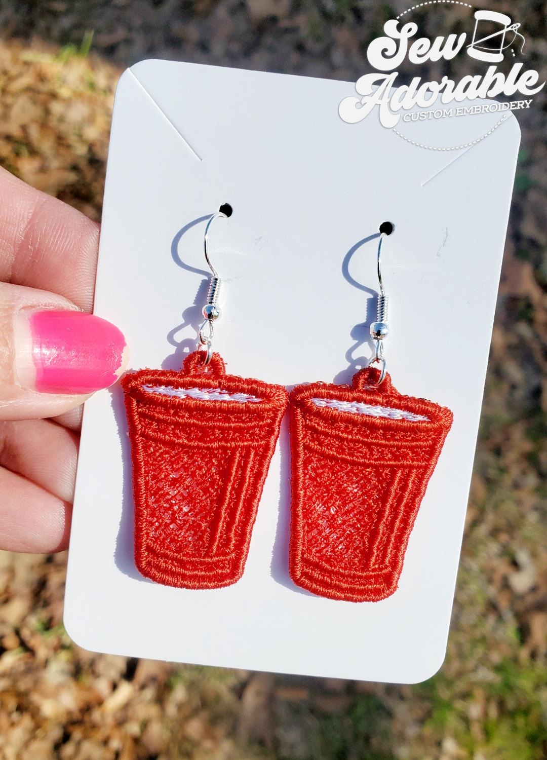 FSL Red Solo Cup Earrings