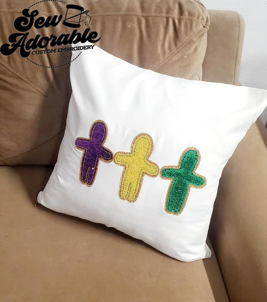 Double Stack King Cake Babies- Digital Design-Machine Embroidery